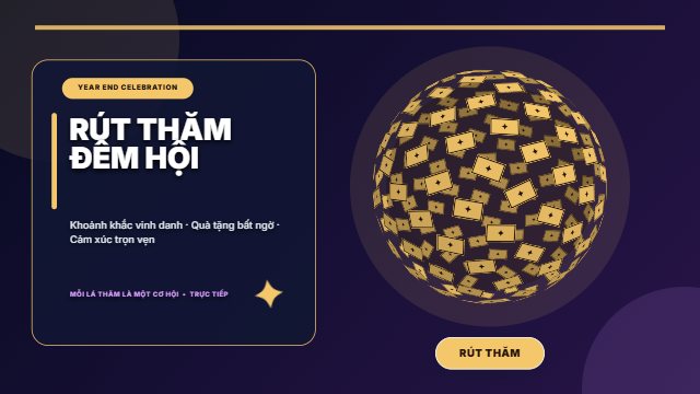 Chạy thử Gala ánh kim — quả cầu vàng